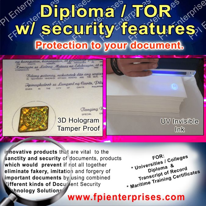 Document Security Printing